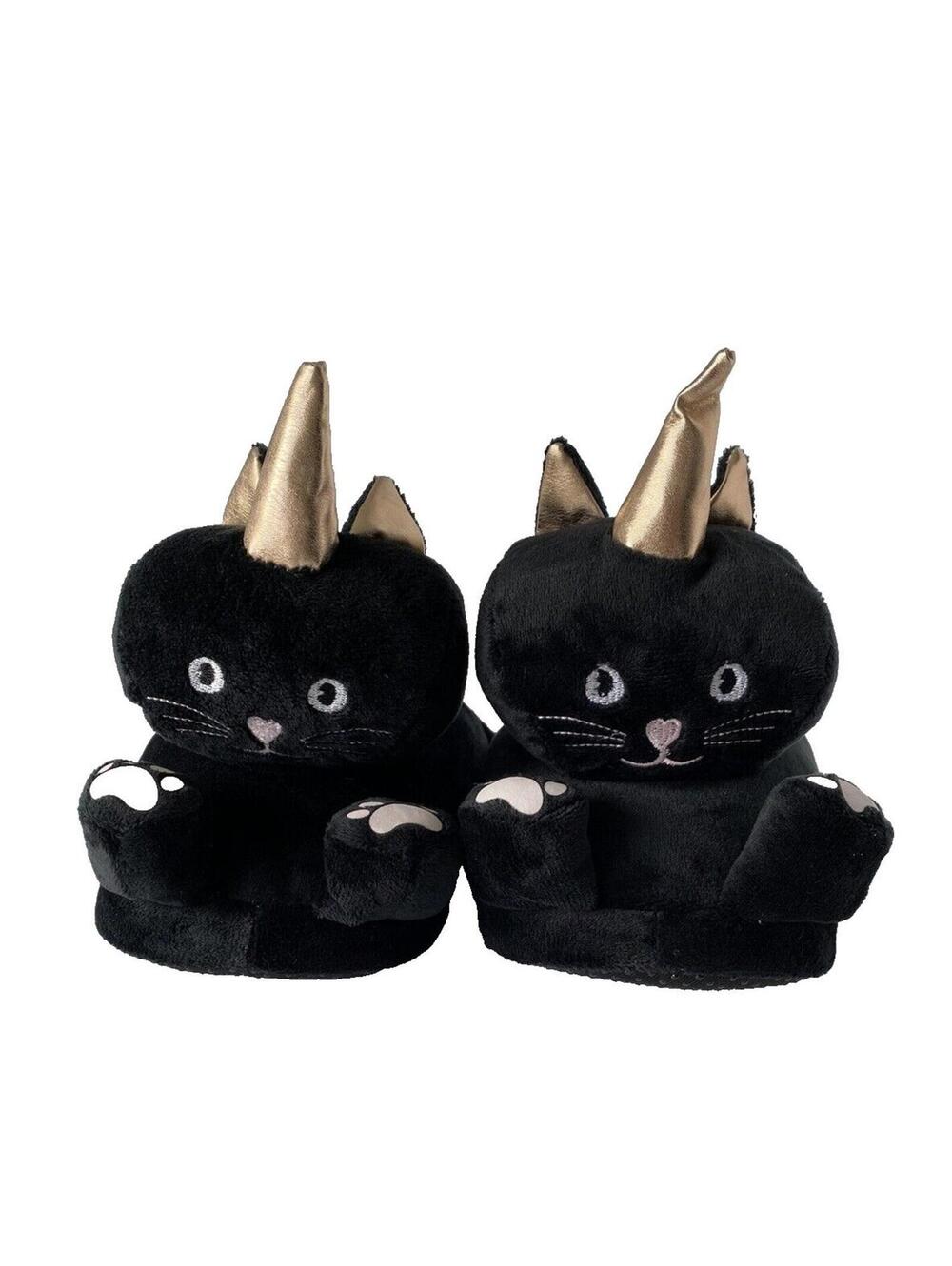 Cat Slippers - New Ladies M/L, Adorable & Cozy for All-Day Comfort!